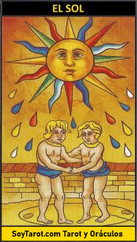 Carta Tarot: El Sol